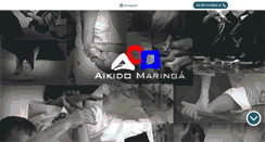 Desktop Screenshot of aikidomaringa.com.br